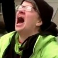 Insane Liberal Woman Beats The Crap Out Of 12-Year-Old Trump Supporter