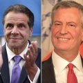 Cuomo and de Blasio Are Stoked That Trump Is Leaving NYC For Good
