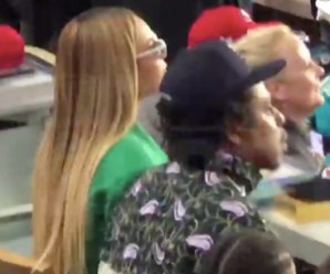 Jay-Z And Beyonce Refuse To Stand For National Anthem At Super Bowl