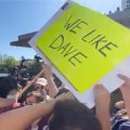 Protesters At Netflix Transgender Riot Attack Guy With ‘We Like Dave’ Sign