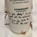 Action of Texas Starbucks Employee Goes Viral After Secretly Passing Note to Young Woman