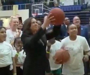 Kamala Harris Debunks Stereotype That Black People Are Good At Basketball