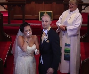 Bride Thinks It’s Time For Wedding Vows When Groom Says To Look At Guests On The Balcony