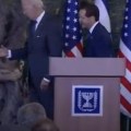 Biden Once Again Shakes Hands With The Invisible Man