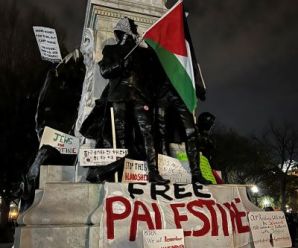 Radicals at the Gate: Pro-Hamas Protesters Smeared Fake Blood on White House Gate and Chanted ‘Allahu Akbar’