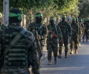 Hamas SHOOTS at Palestinians to Keep Them Away from the Humanitarian Aid Trucks (Video)