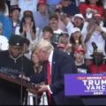 Man of the People: President Trump Signs Black Artist’s Portrait of Him Surviving Assassination Attempt (VIDEO)